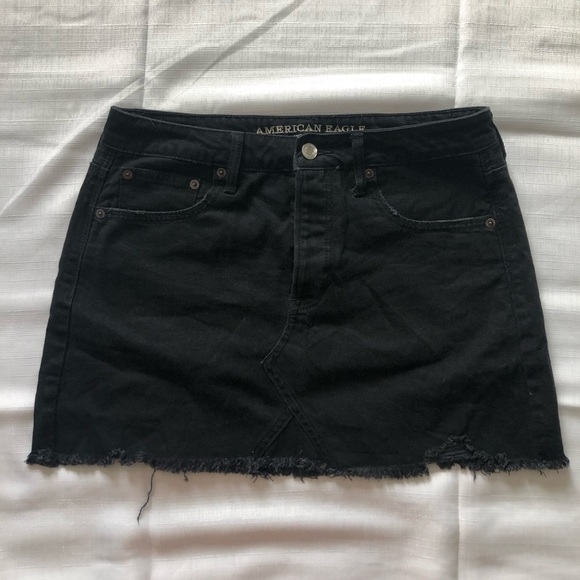 American Eagle Outfitters Dresses & Skirts - American Eagle Black Jean Skirt